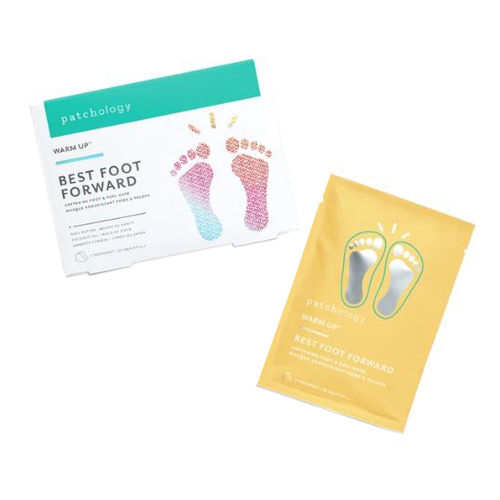 Patchology Best Foot Forward - Softening Foot And Heel Mask - 1 treatment on white background