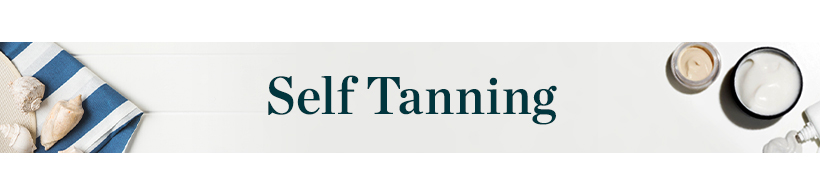 Self Tanning Banner