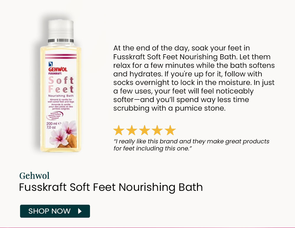 Gehwol | Fusskraft Soft Feet Nourishing Bath