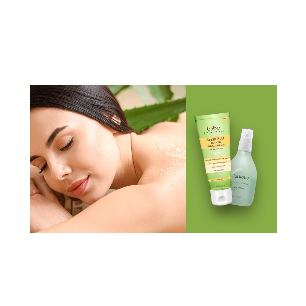 Aloe Vera: Nature’s Remedy for Sunburn Relief Banner
