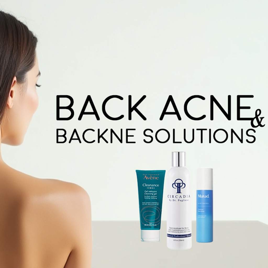 Body Acne and Backne Solutions: Clear Skin Beyond the Face Banner