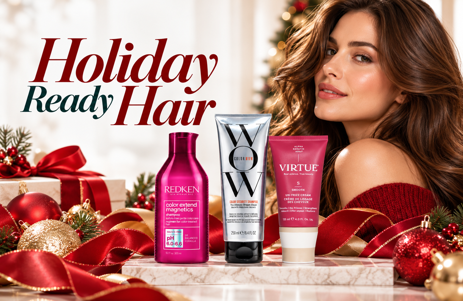 Holiday Ready Hair Glamour
