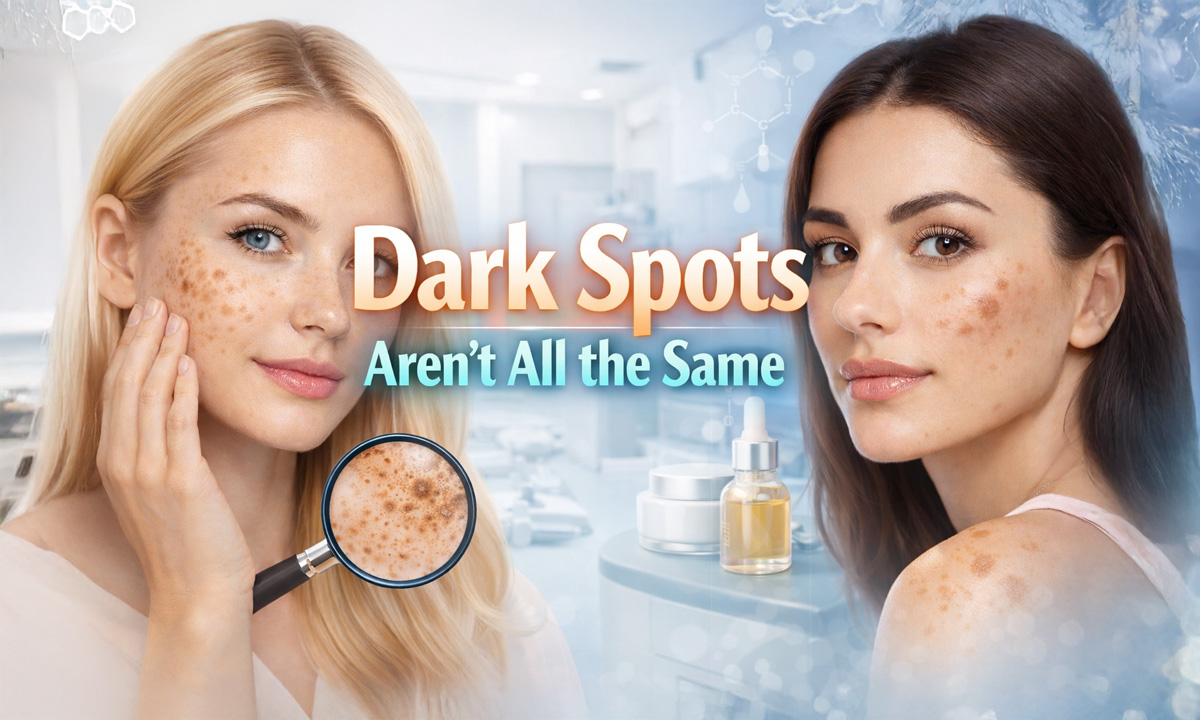 Which Dark Spot Is It? Melasma, PIH, or Sun Spots banner