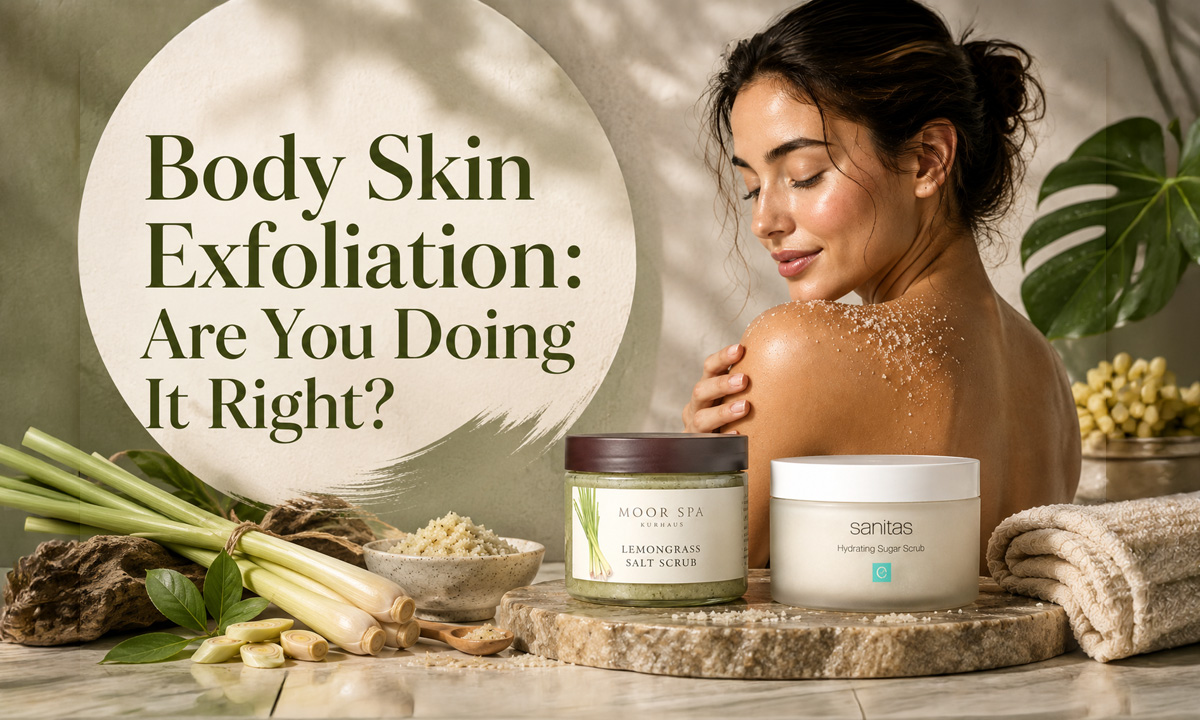 Body Skin Exfoliation: Are You Doing It Right? Banner