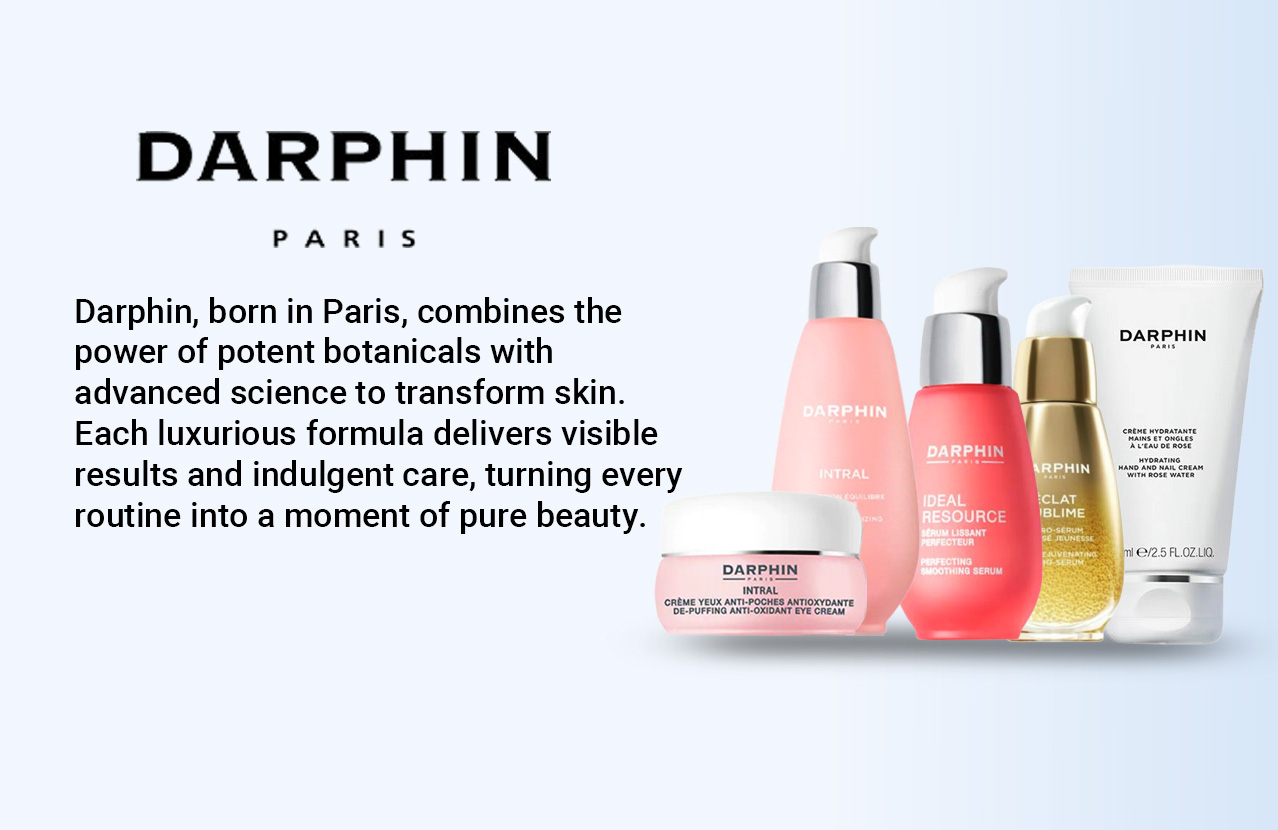 Experience Darphin skin care
