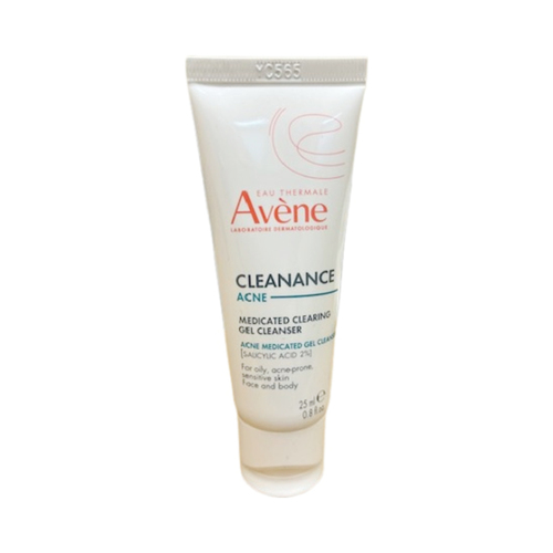 Naturally Yours Avene Cleanance ACNE Medicated Clearing Gel Cleanser on white background