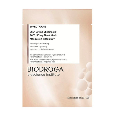 Biodroga 360 Lifting Sheet Mask on white background