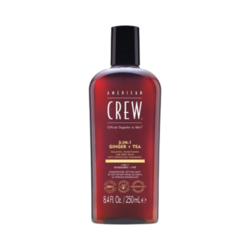 3-in-1 Ginger + Tea Shampoo on white background