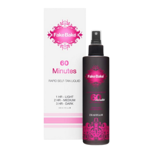 Fake Bake 60 Minute Tan on white background
