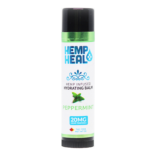 Hemp Heal Hydrating Lip Balm - Pepper Mint, 5g/0.2 oz