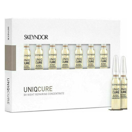 Skeyndor Uniqcure - 8H Night Repairing Concentrate on white background