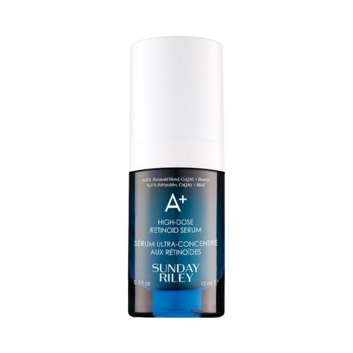 Sunday Riley A+ High-Dose Retinoid Serum on white background