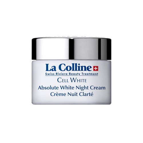 La Colline Absolute White Night Cream on white background