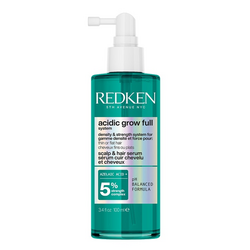 Acidic Grow Full System Scalp and Hair Serum on white background