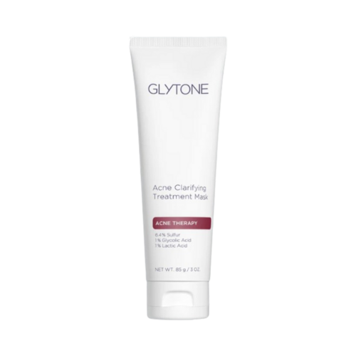 Glytone Acne Clarifying Treatment Mask on white background