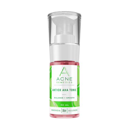 Rhonda Allison Acne Remedies Antiox AHA Tonic, 30ml/1 fl oz Rhonda Allison Acne Remedies Antiox AHA Tonic on white background