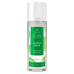 Acne Remedies Blemish Serum on white background