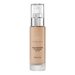 Age Defense CC Cream SPF50 Medium Tinted on white background
