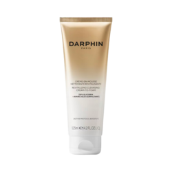 Age-Defense Cleansing Cream To Mousse on white background