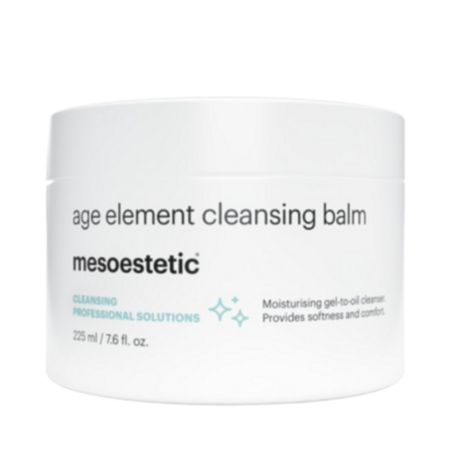 Mesoestetic Age Element Cleansing Balm on white background