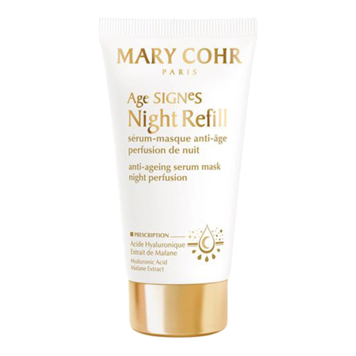 Mary Cohr Age Signes Night Refill Mask on white background