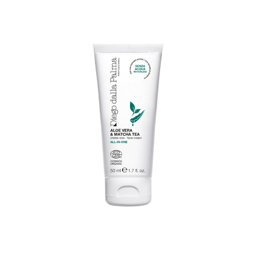 Diego dalla Palma Professional Aloe Vera Matcha Tea Face Cream on white background