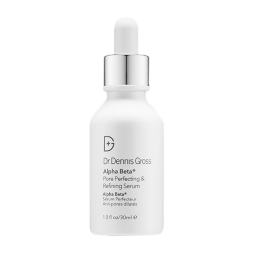Dr Dennis Gross Alpha Beta Pore Perfecting and Refining Serum on white background