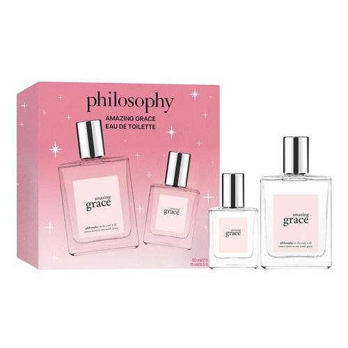 Philosophy Amazing Grace EDT Gift Set Duo on white background