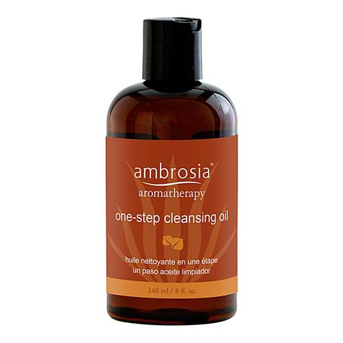 Ambrosia Aromatherapy One-Step Cleansing Oil on white background