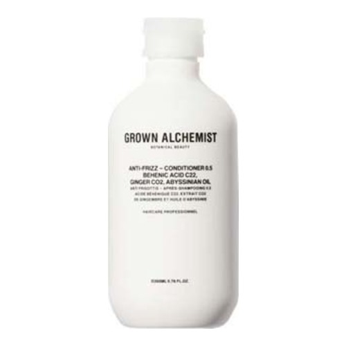 Grown Alchemist Anti-Frizz - Conditioner 0.5 Behenic Acid C22 Ginger CO2 Abyssinian Oil on white background