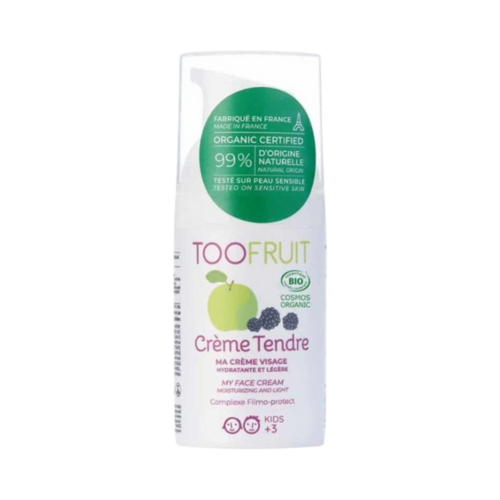 Toofruit Apple - Blackberry Moisturising Face Cream on white background