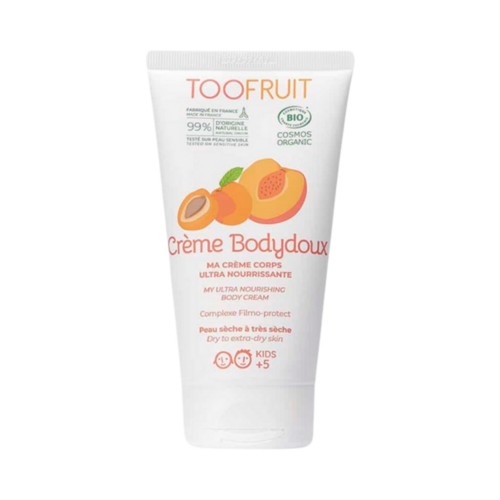 Toofruit Apricot - Peach Nourishing Body Cream on white background