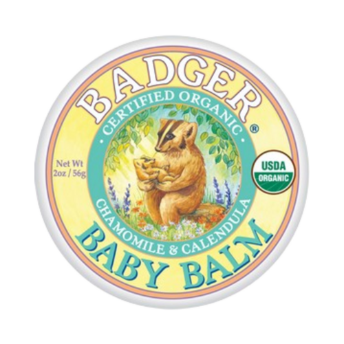 Badger Balms Baby Balm on white background