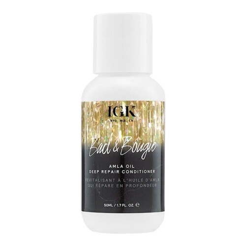 IGK Hair Bad and Bougie Deep Repair Conditioner on white background