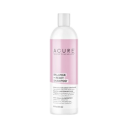 Balance + Reset Shampoo on white background