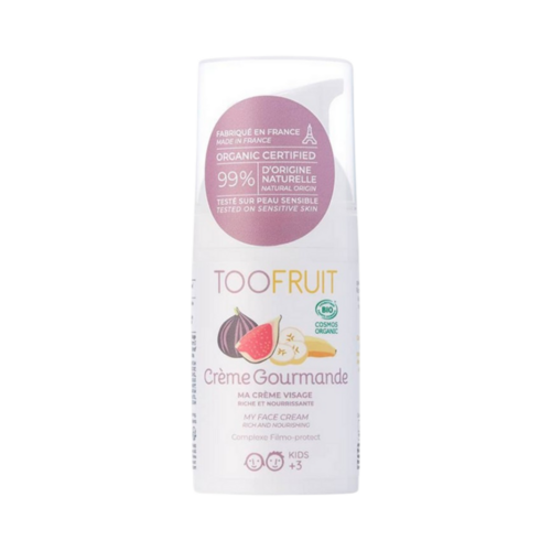 Toofruit Banana - Fig Nourishing Face Cream on white background