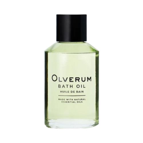 Olverum Bath Oil on white background