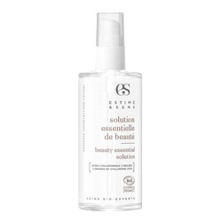 Beauty Essential Solution on white background