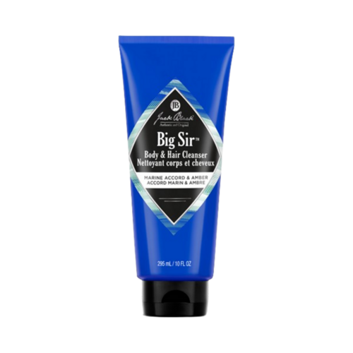 Jack Black Big Sir Body and Hair Cleanser on white background