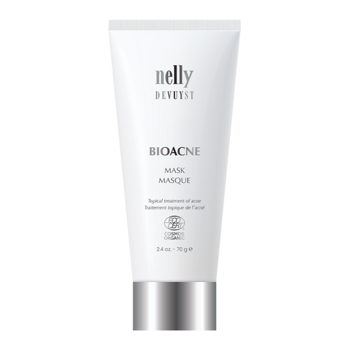 Nelly Devuyst BioAcne Mask on white background