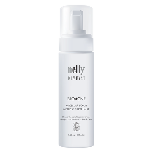 Nelly Devuyst BioAcne Micellar Foam on white background