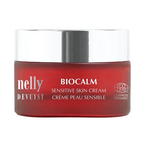 Nelly Devuyst BioCalm Sensitive Skin Cream on white background