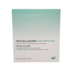 Biocellulose Eye Patches (5 pairs) on white background