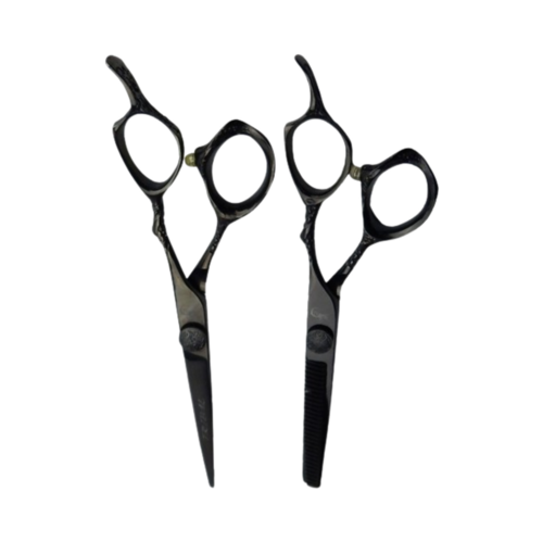 Tribal Scissors Black Kit Shear and Thinner 5.5