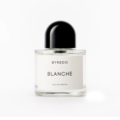 Byredo Blanche EDP on white background