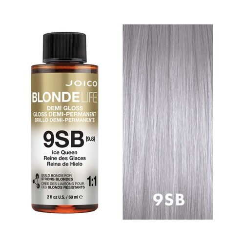 Joico Blonde Life Demi Gloss Moonstone - 10BV on white background