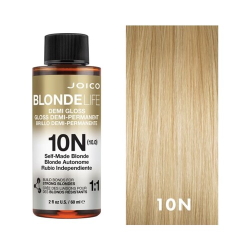 Joico Blonde Life Demi Gloss Moonstone - 10BV on white background