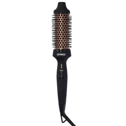 Amika Blowout Babe Thermal Ionic Hairbrush on white background