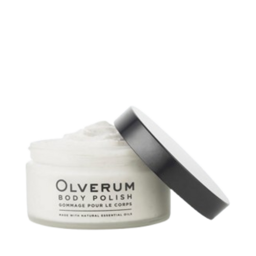 Olverum Body Polish on white background