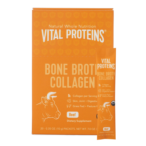 Vital Proteins Bone Broth Collagen - Beef Stick Pack, 20 x 10g/0.4 oz